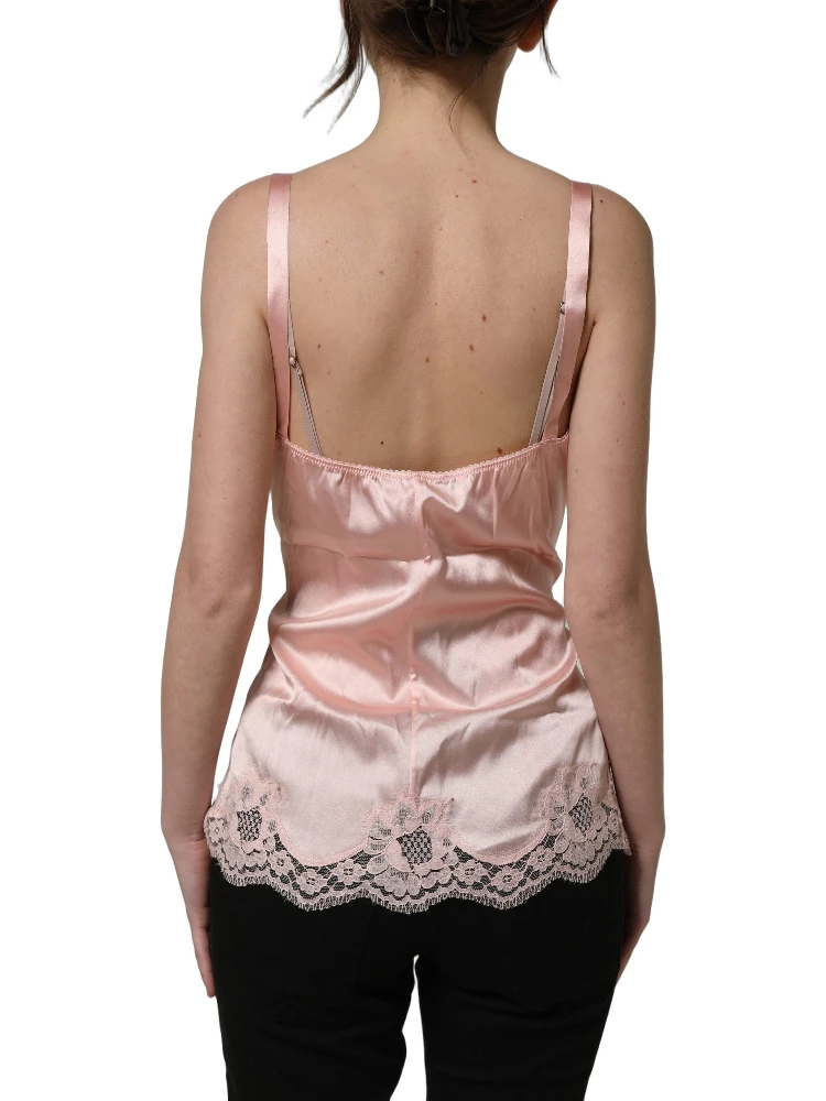 Light Pink Floral Lace Lingerie Underwear Top alternative