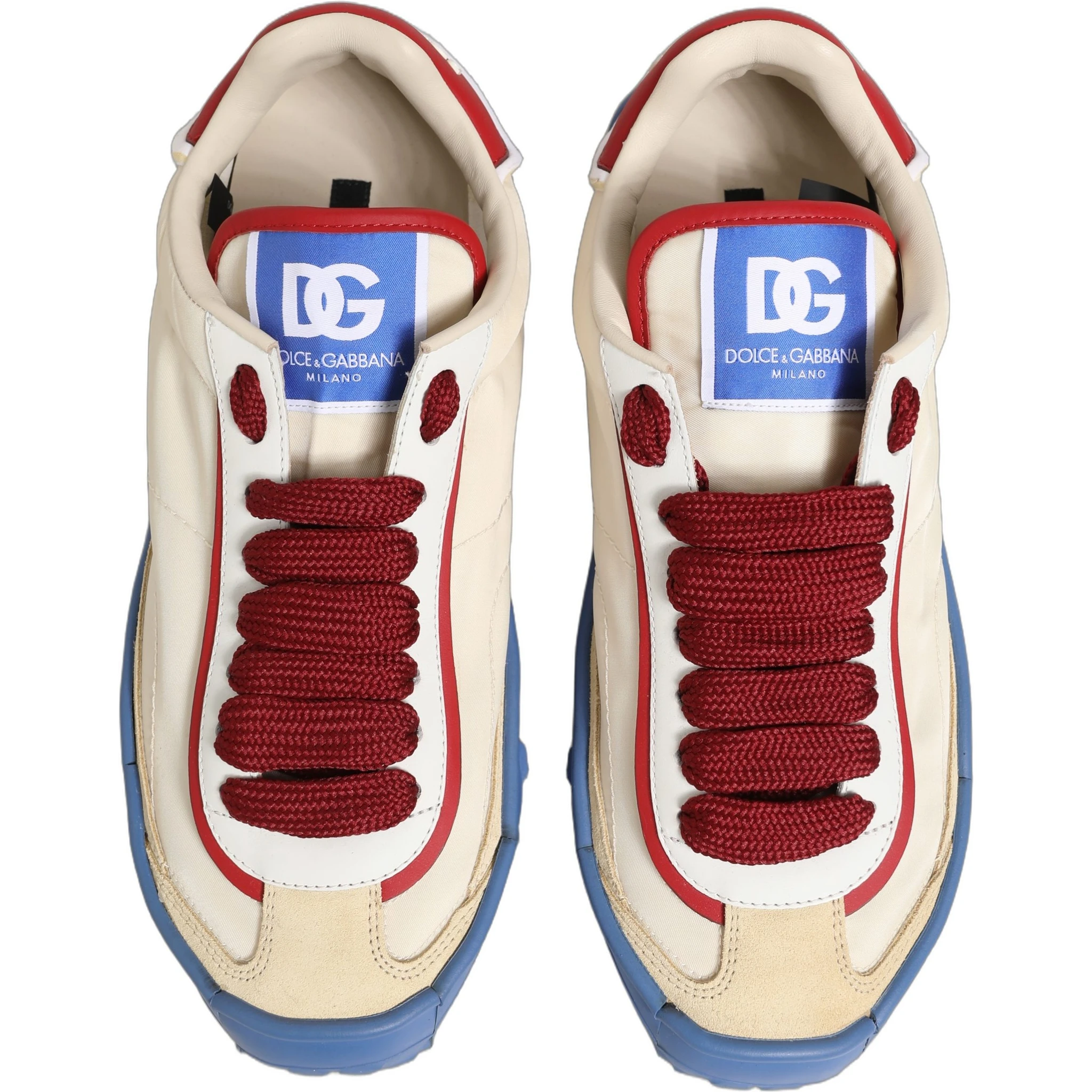 Multicolor Old Runner Lace Up Sneakers Shoes