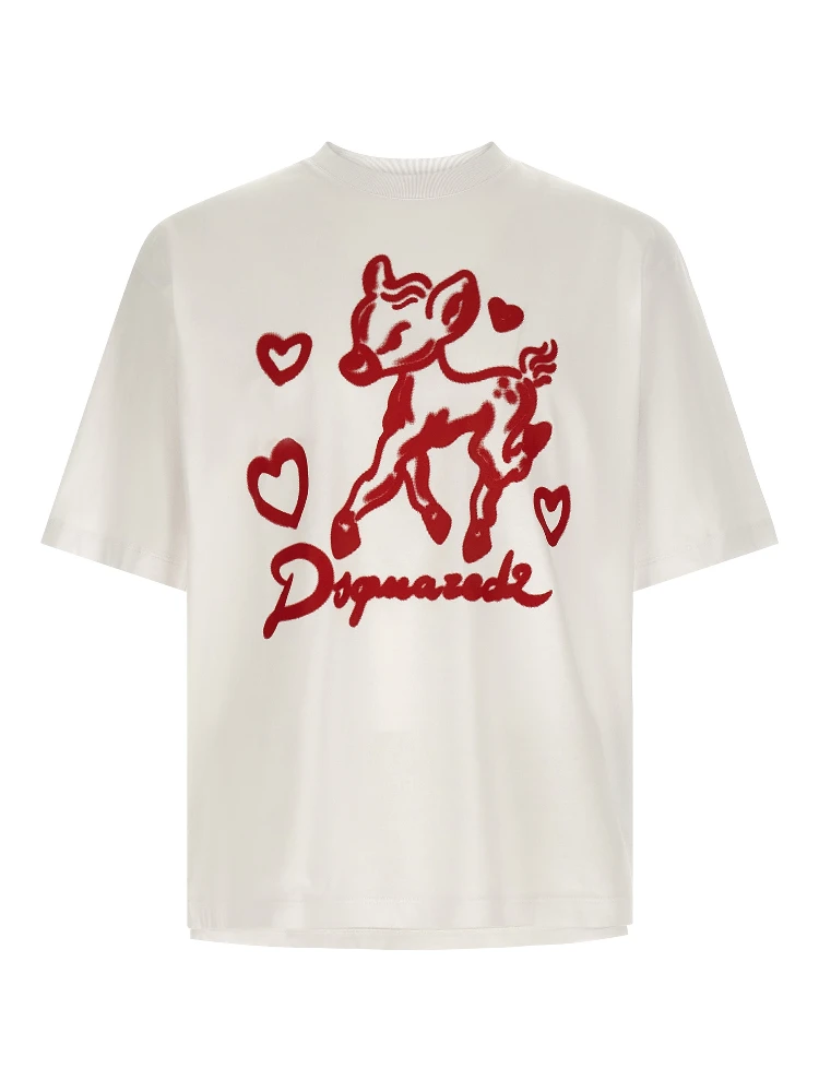 White Cotton T-Shirt