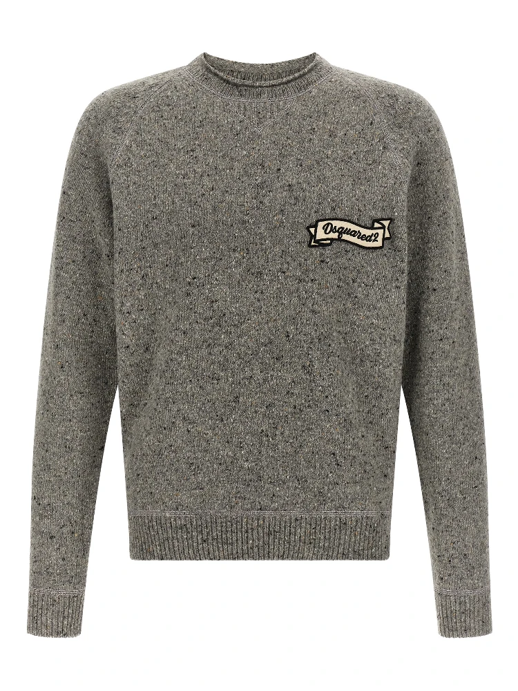Gray Wool Cardigan