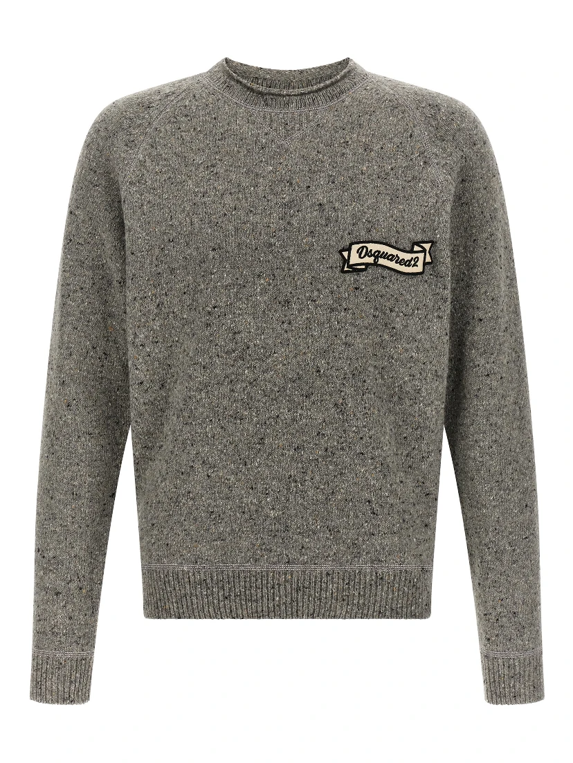 Gray Wool Cardigan