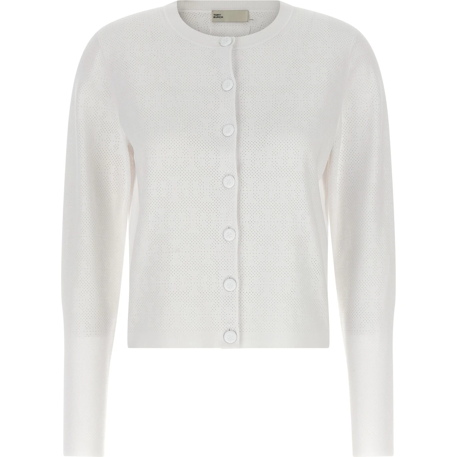 White Viscose Cardigan