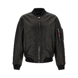 Black Leather Leather Jacket