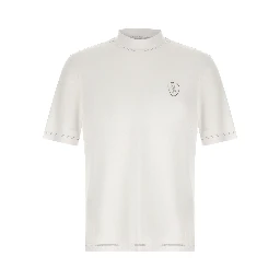 White Polyamide T-Shirt