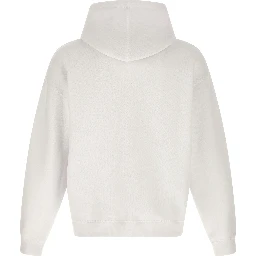 White Cotton Sweatshirt