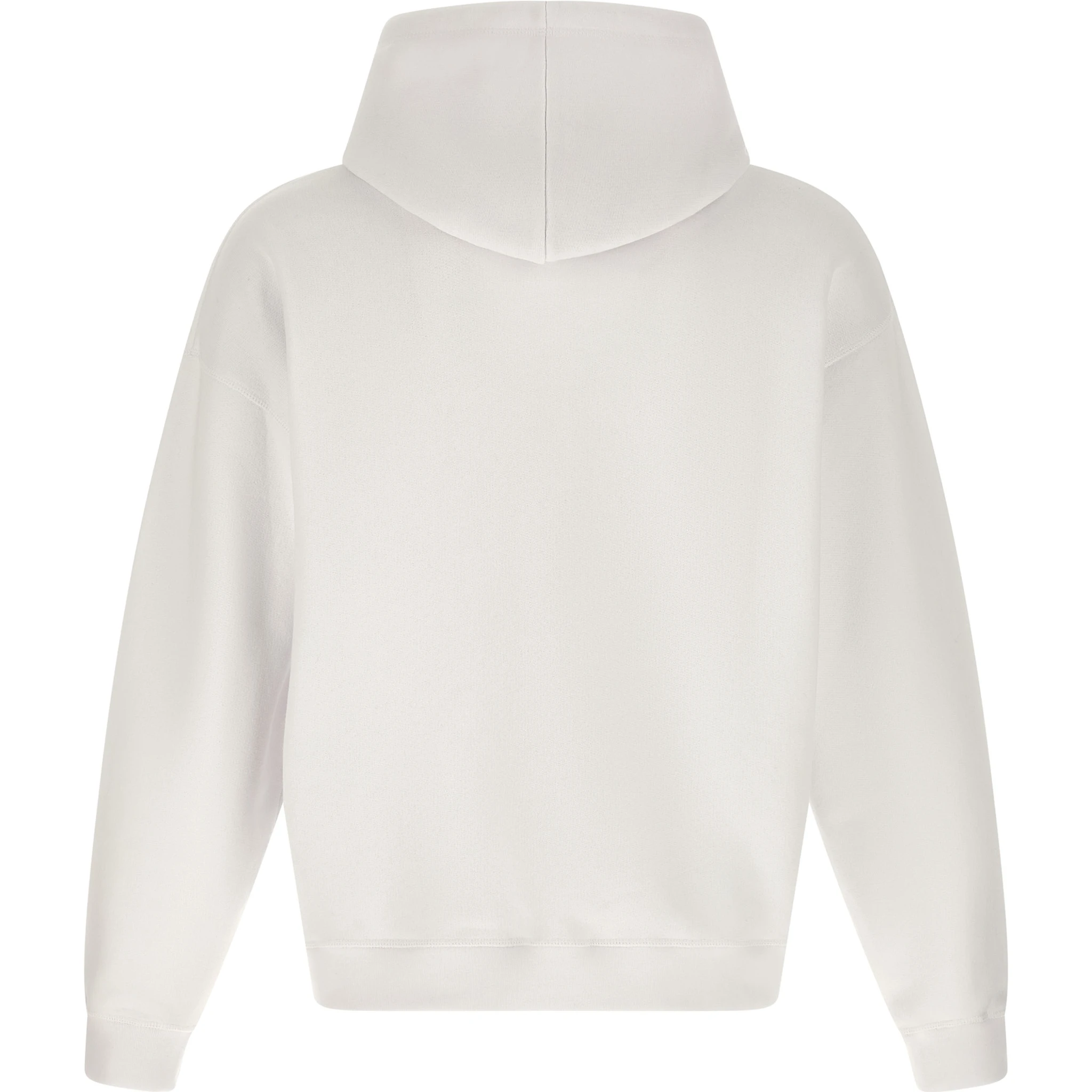 White Cotton Sweatshirt