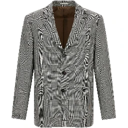 Gray Virgin Wool Blazer