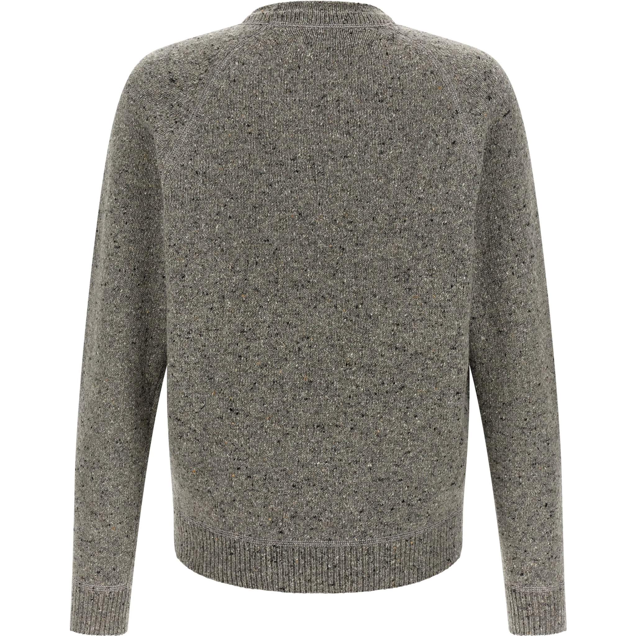Gray Wool Cardigan