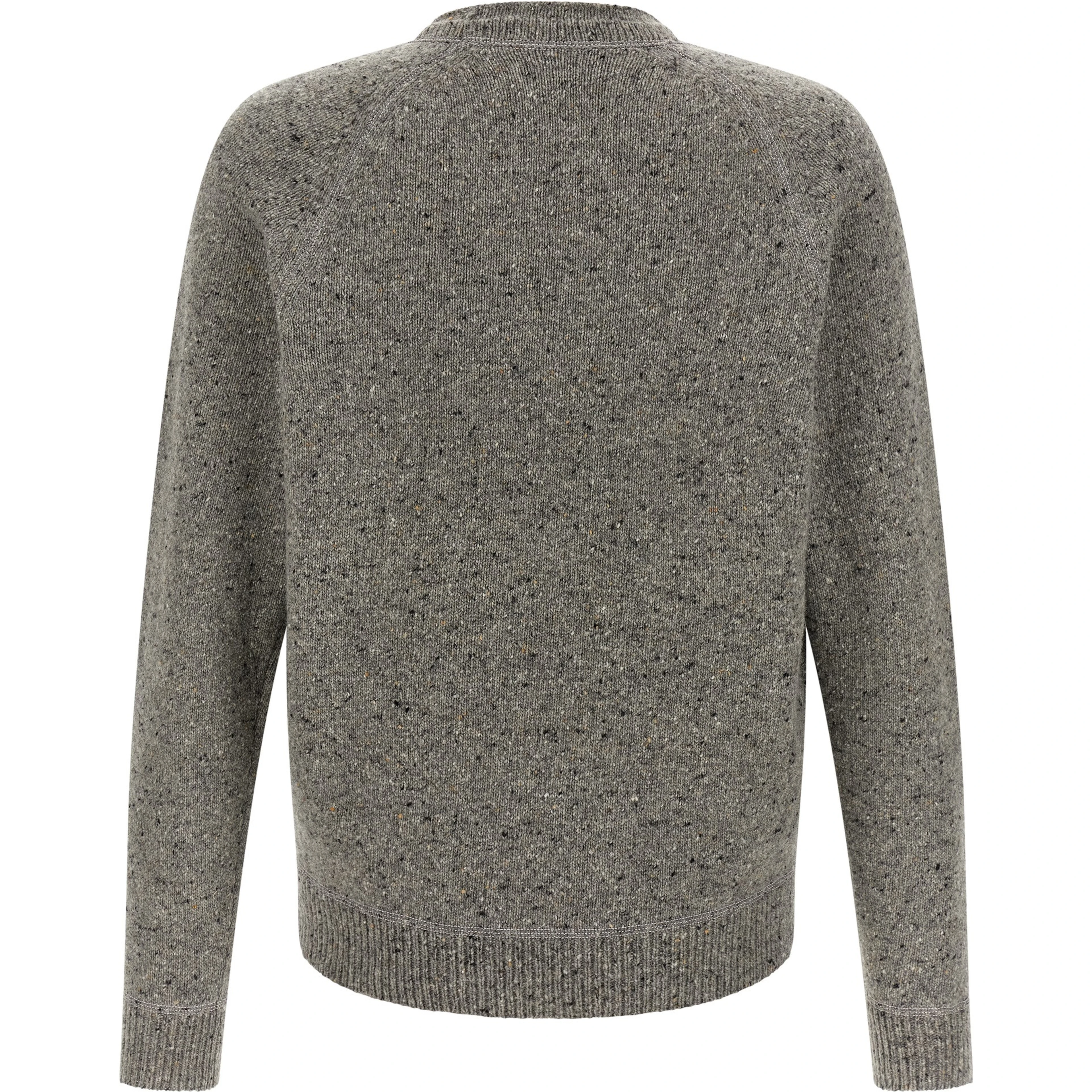 Gray Wool Cardigan