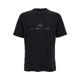 Black Cotton T-Shirt
