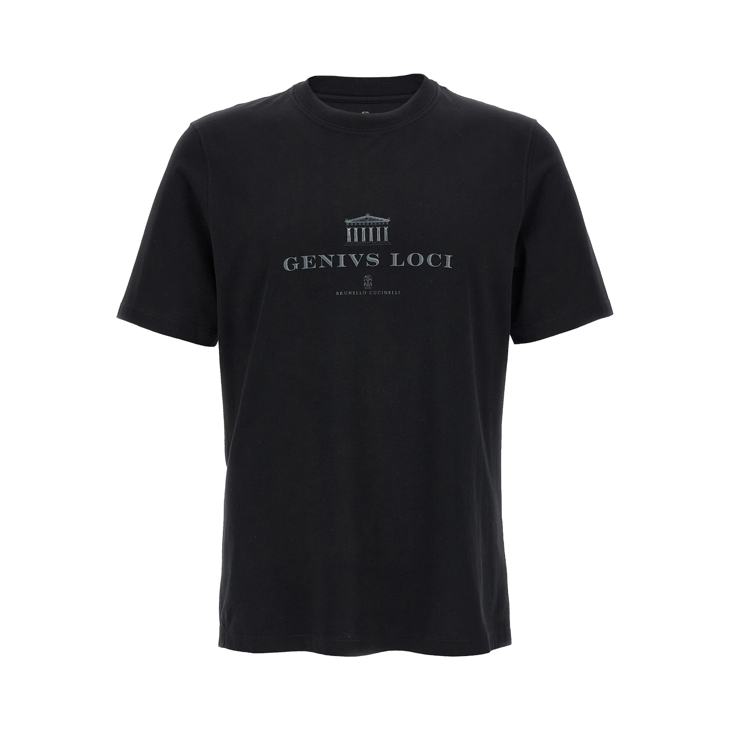 Black Cotton T-Shirt