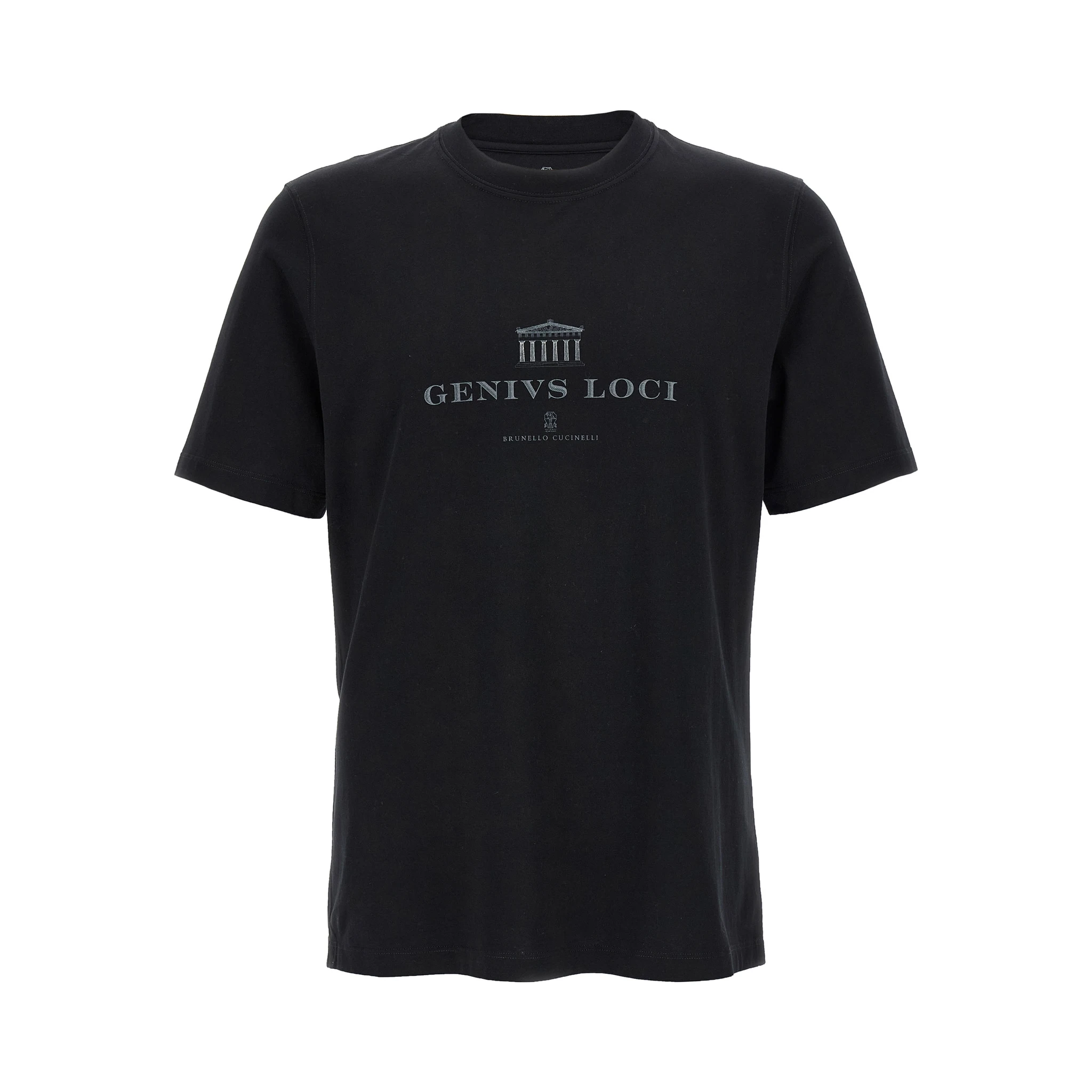 Black Cotton T-Shirt