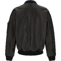 Black Leather Leather Jacket