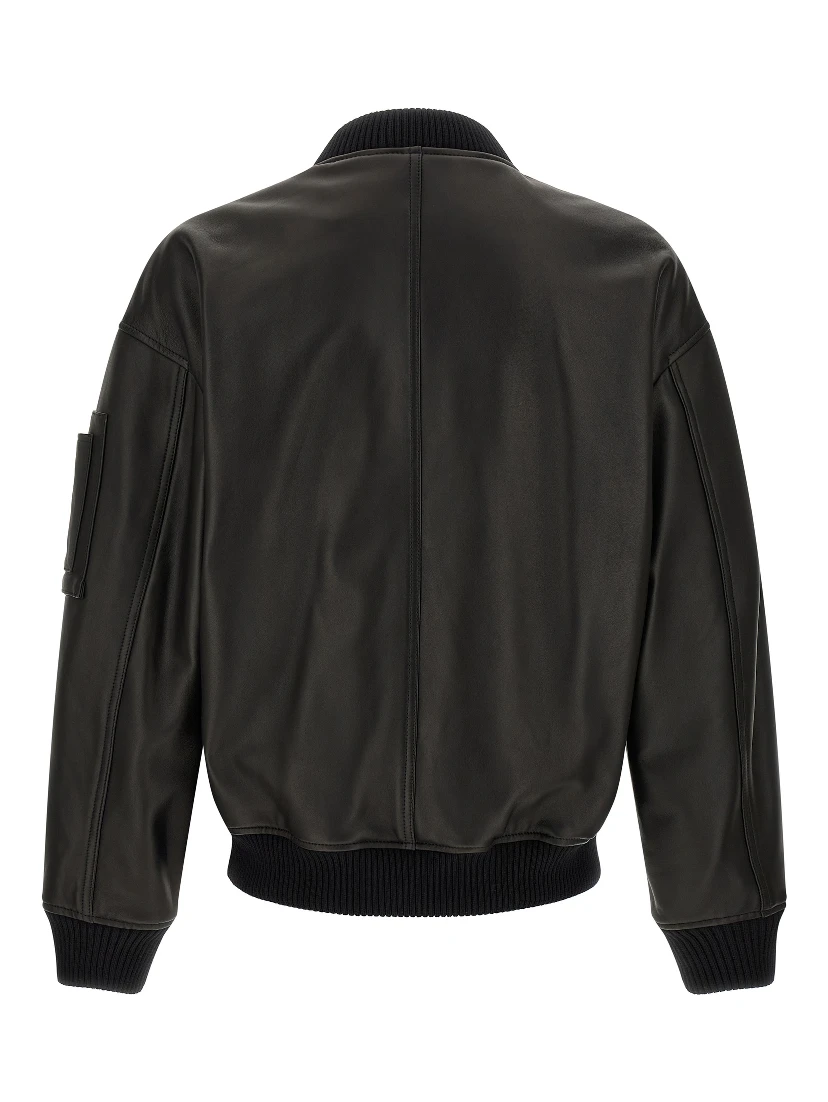 Black Leather Leather Jacket