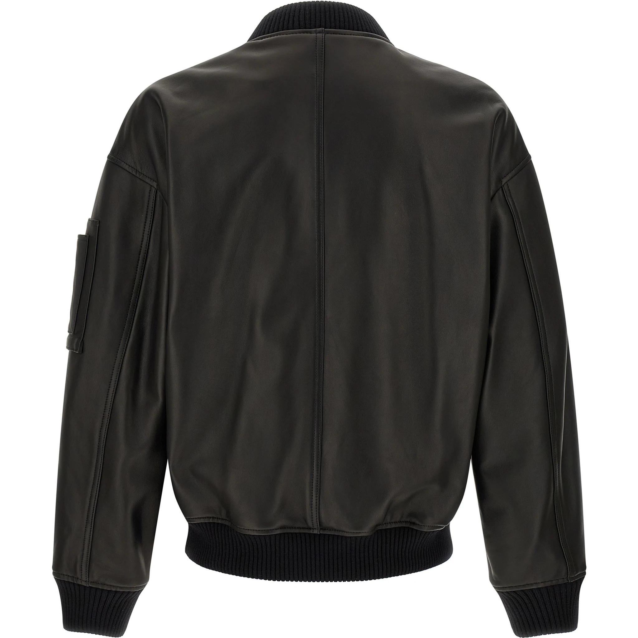 Black Leather Leather Jacket