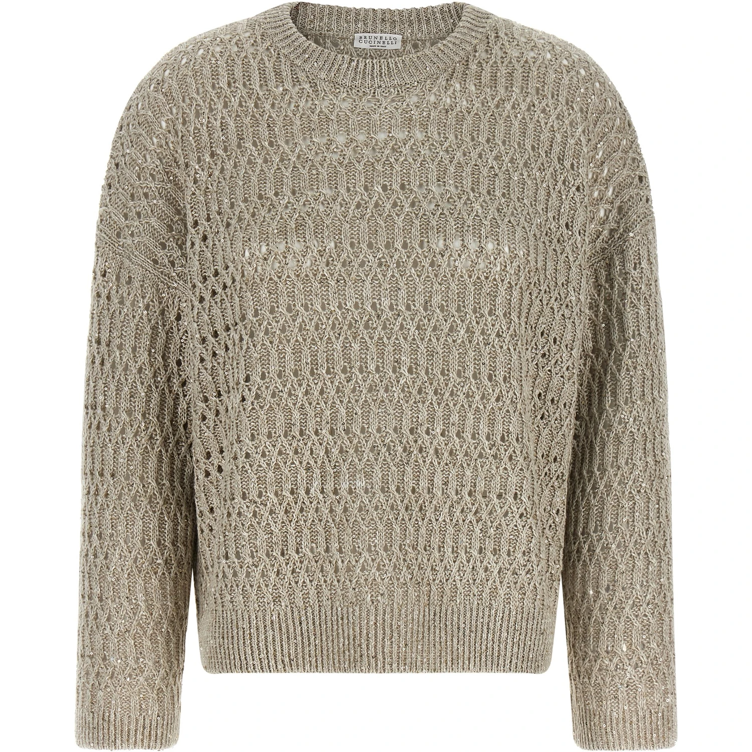 Beige Linen Cardigan