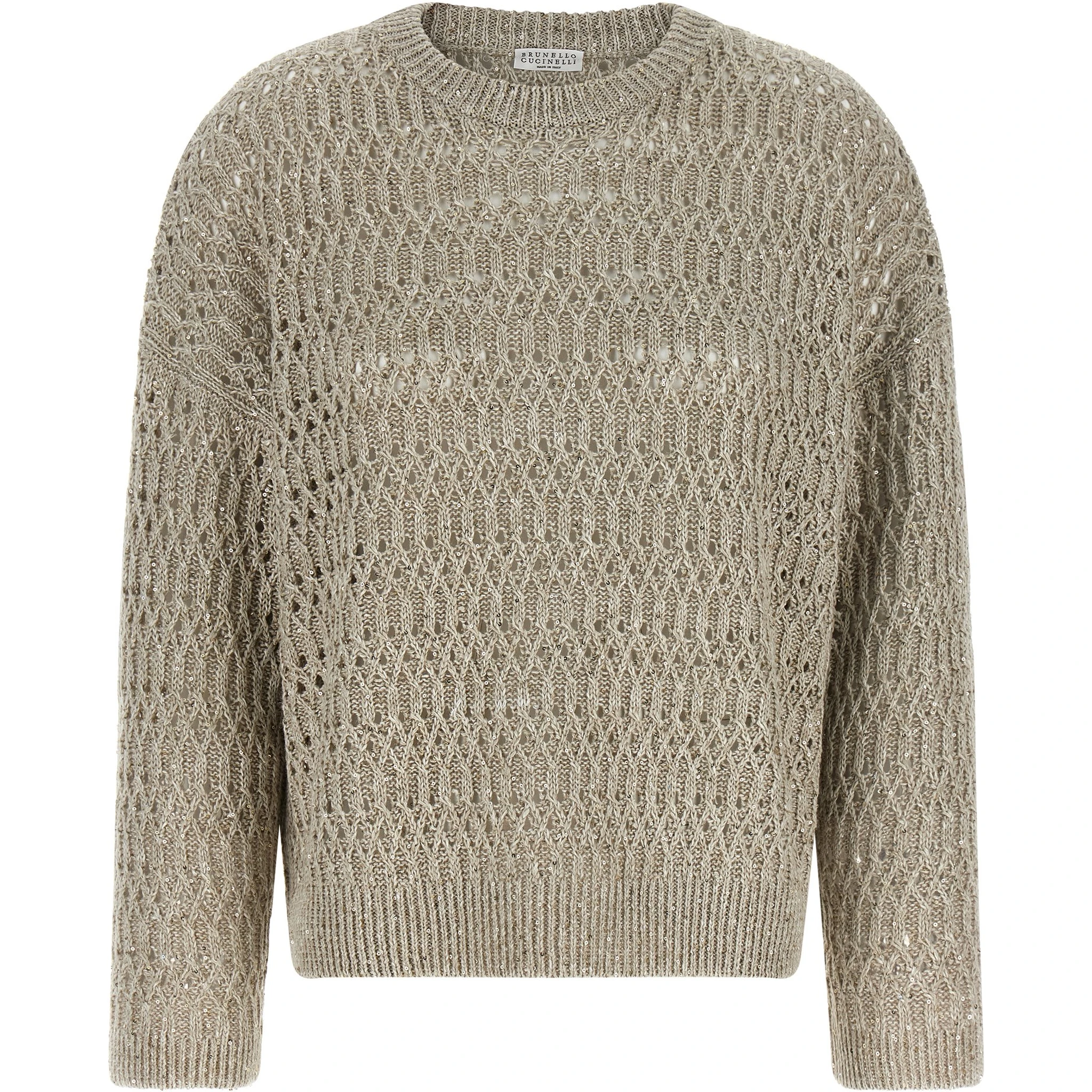 Beige Linen Cardigan