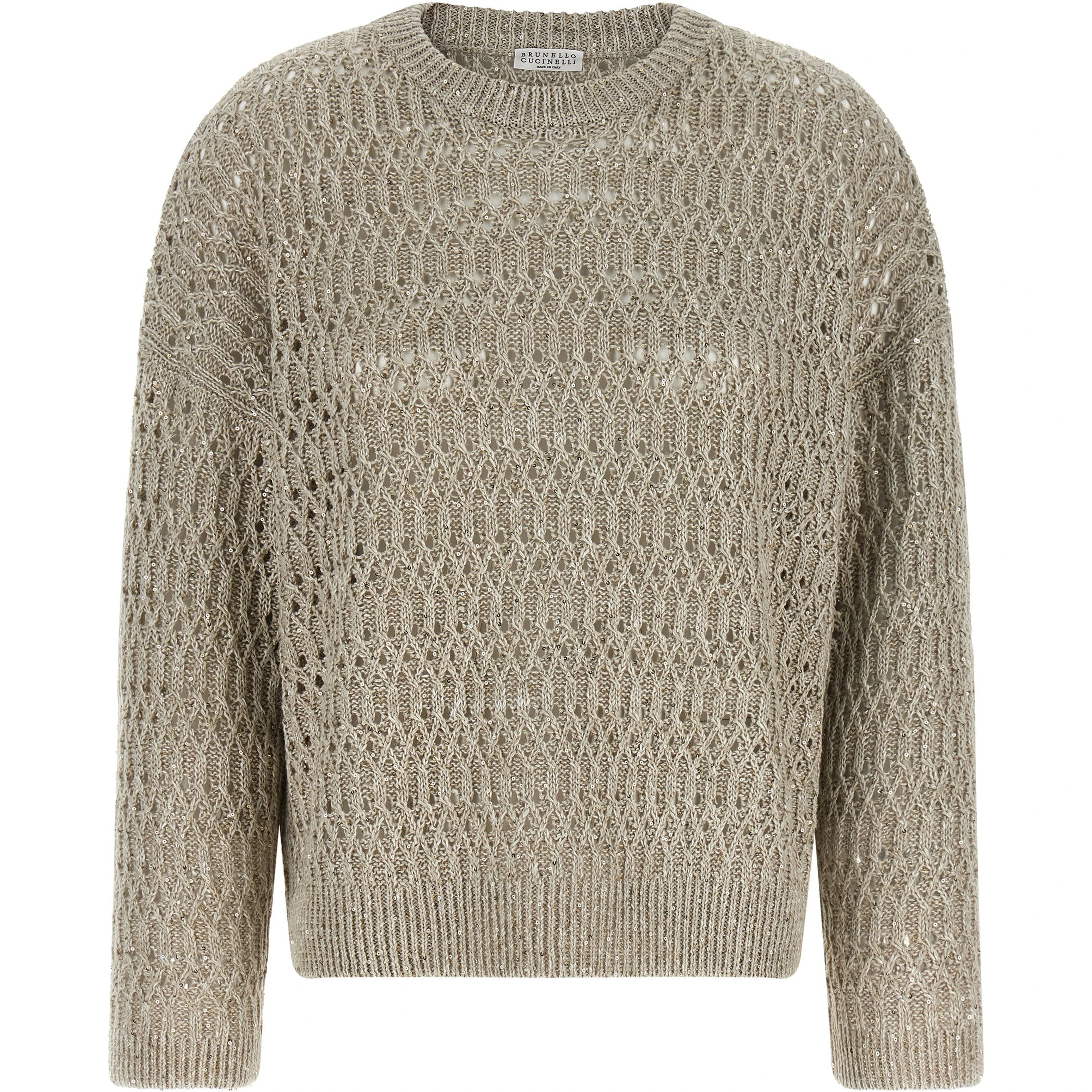 Beige Linen Cardigan