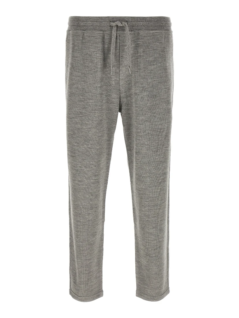 Gray Cashmere Joggers (Workout Pants)