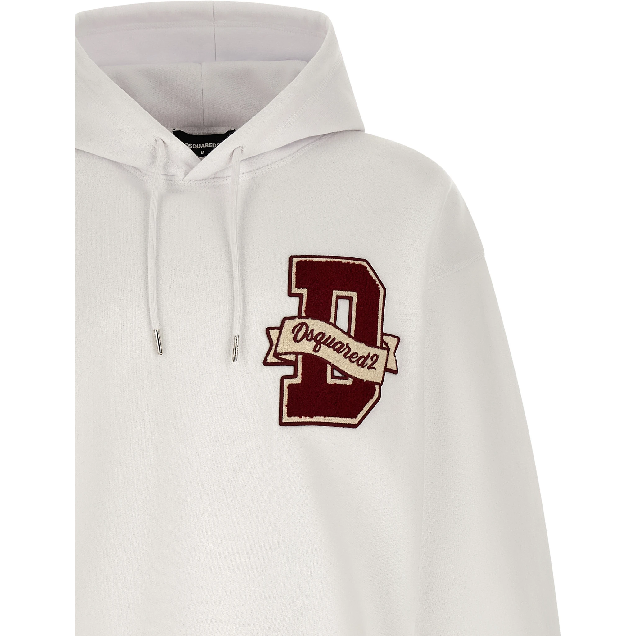 White Cotton Sweatshirt