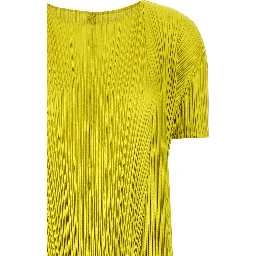 Bicolor Polyester Midi Dress