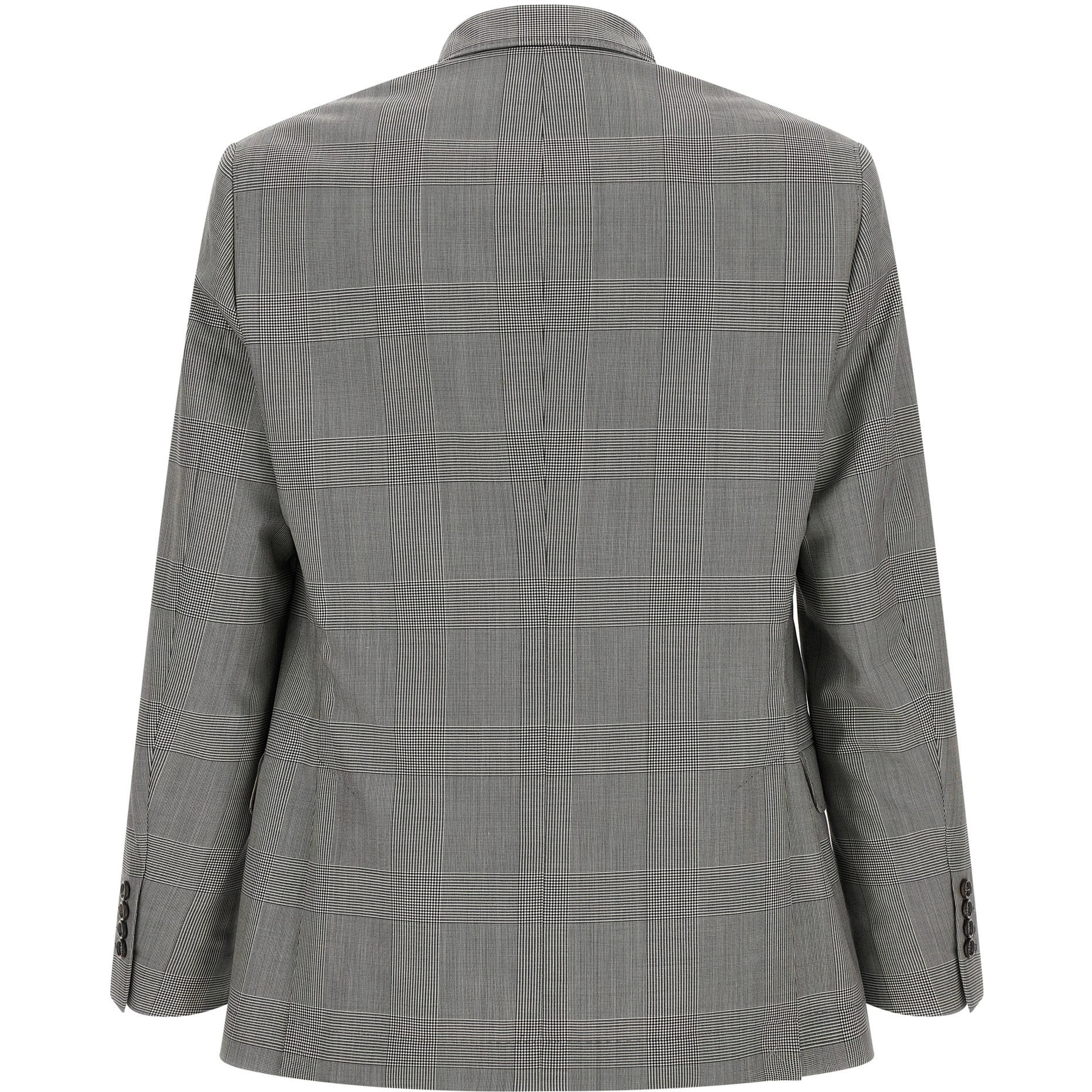 Gray Virgin Wool Blazer