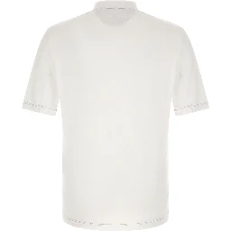 White Polyamide T-Shirt
