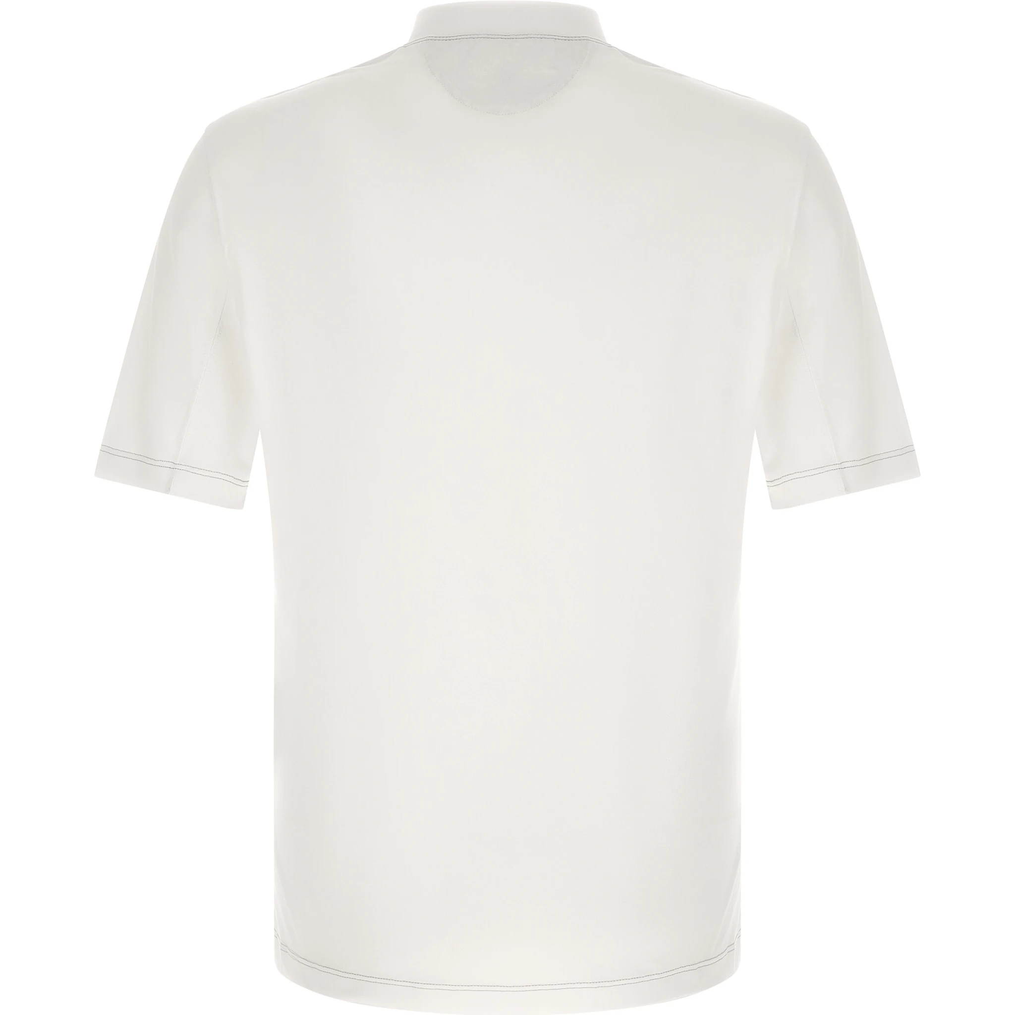 White Polyamide T-Shirt