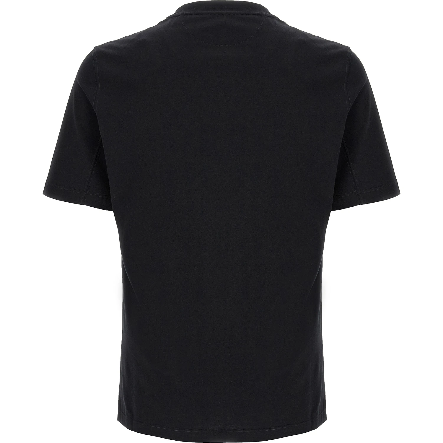 Black Cotton T-Shirt