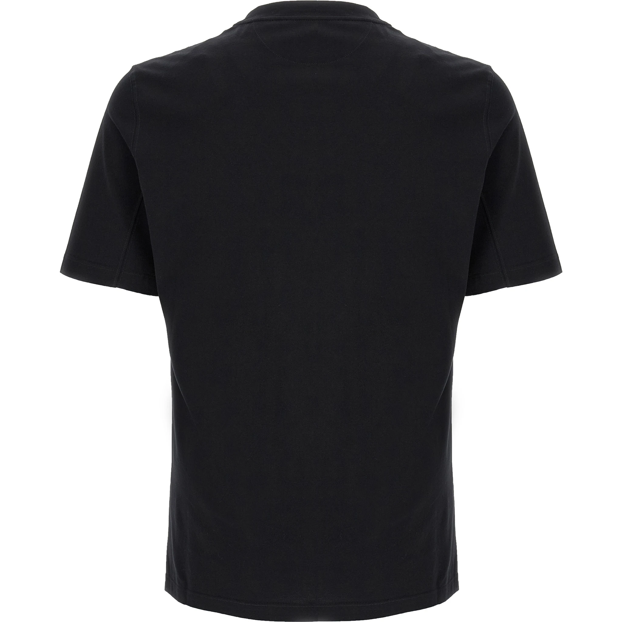 Black Cotton T-Shirt