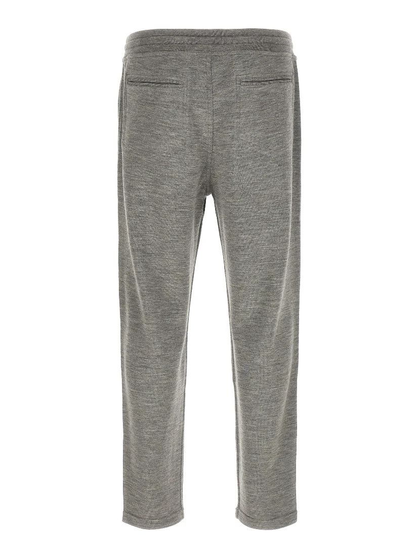 Gray Cashmere Joggers (Workout Pants)