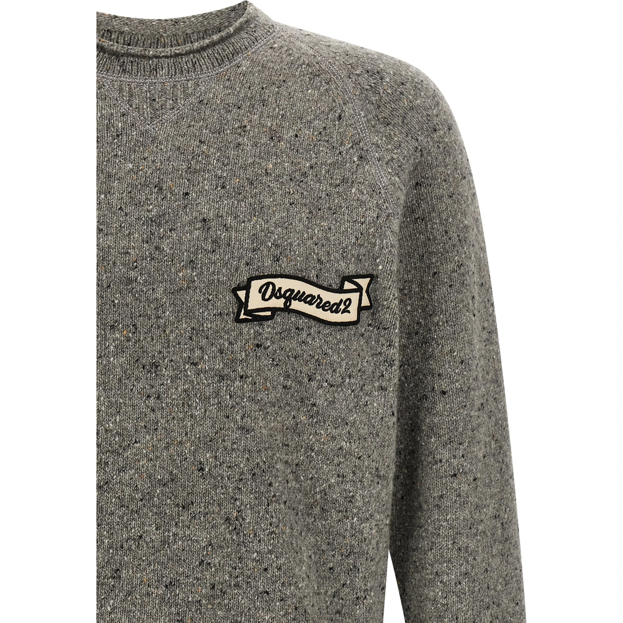 Gray Wool Cardigan