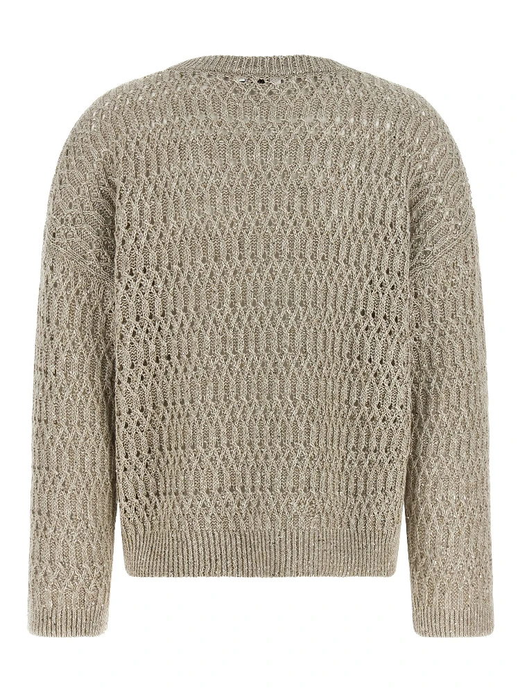 Beige Linen Cardigan alternative