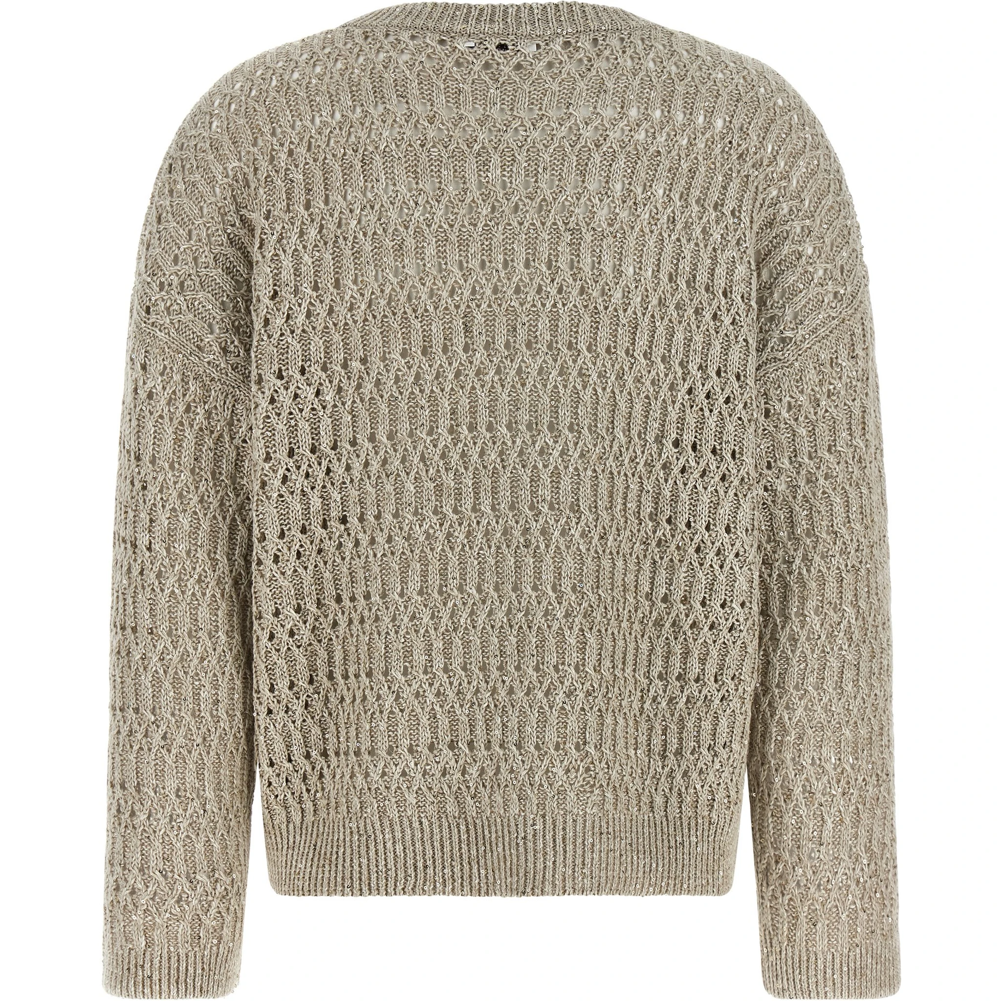 Beige Linen Cardigan