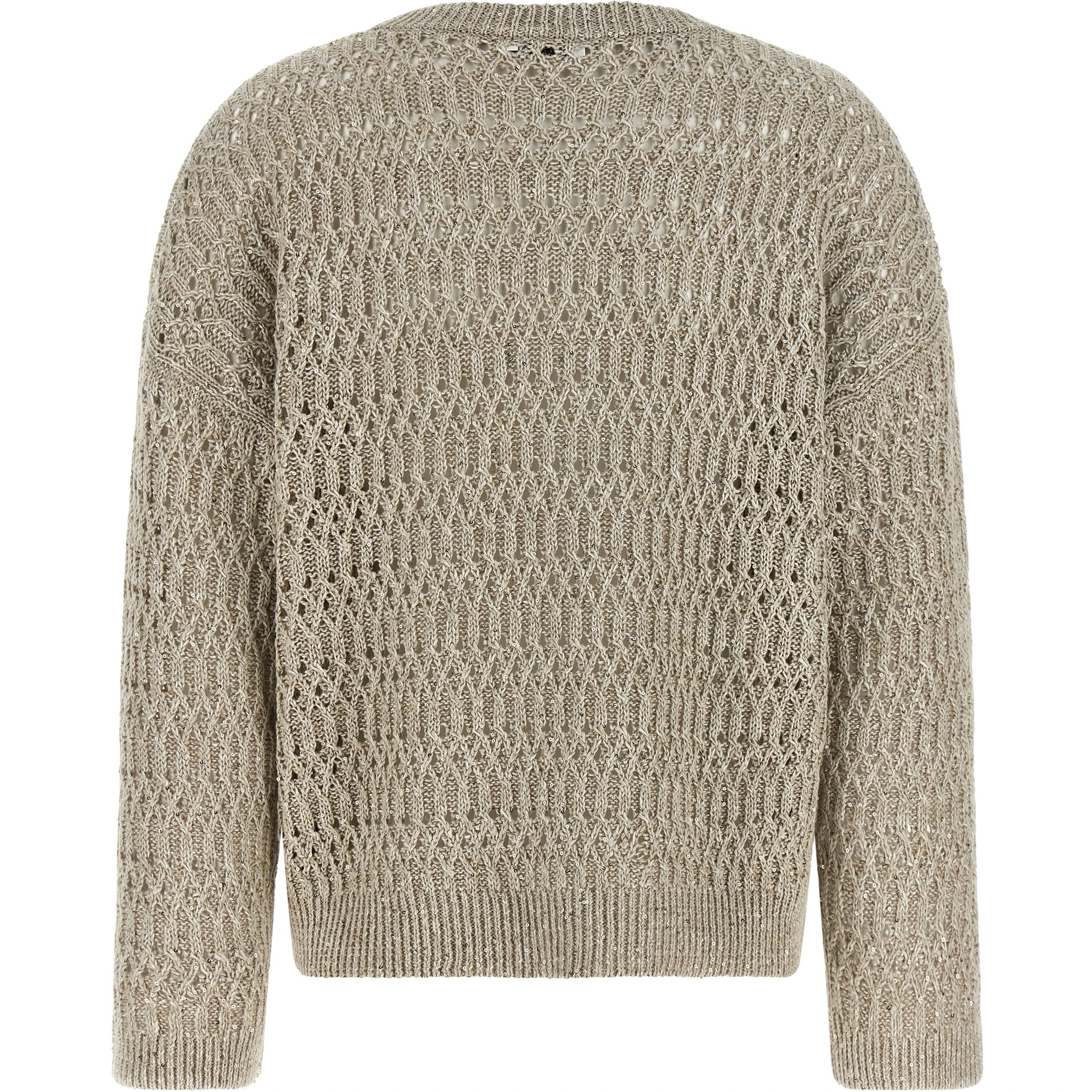 Beige Linen Cardigan