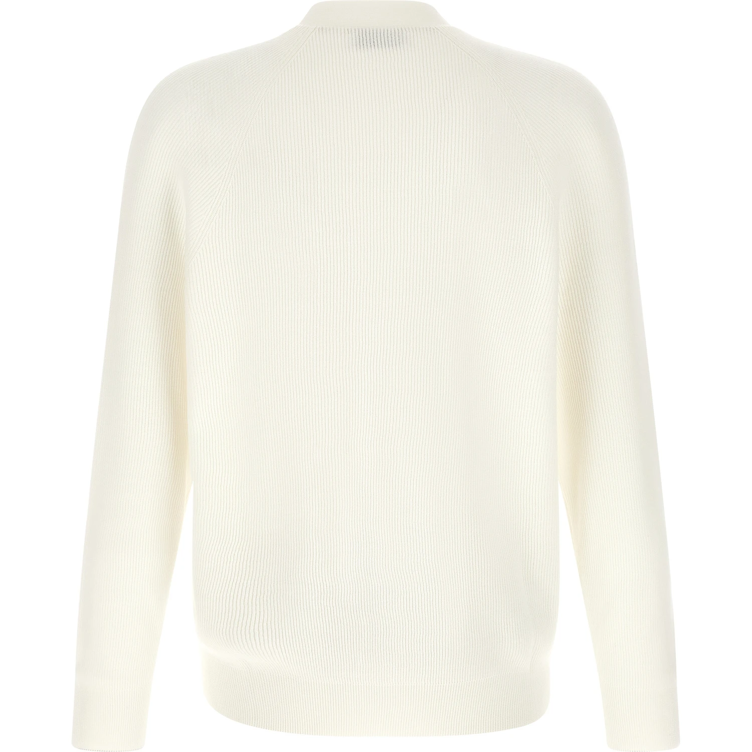 White Cotton Cardigan
