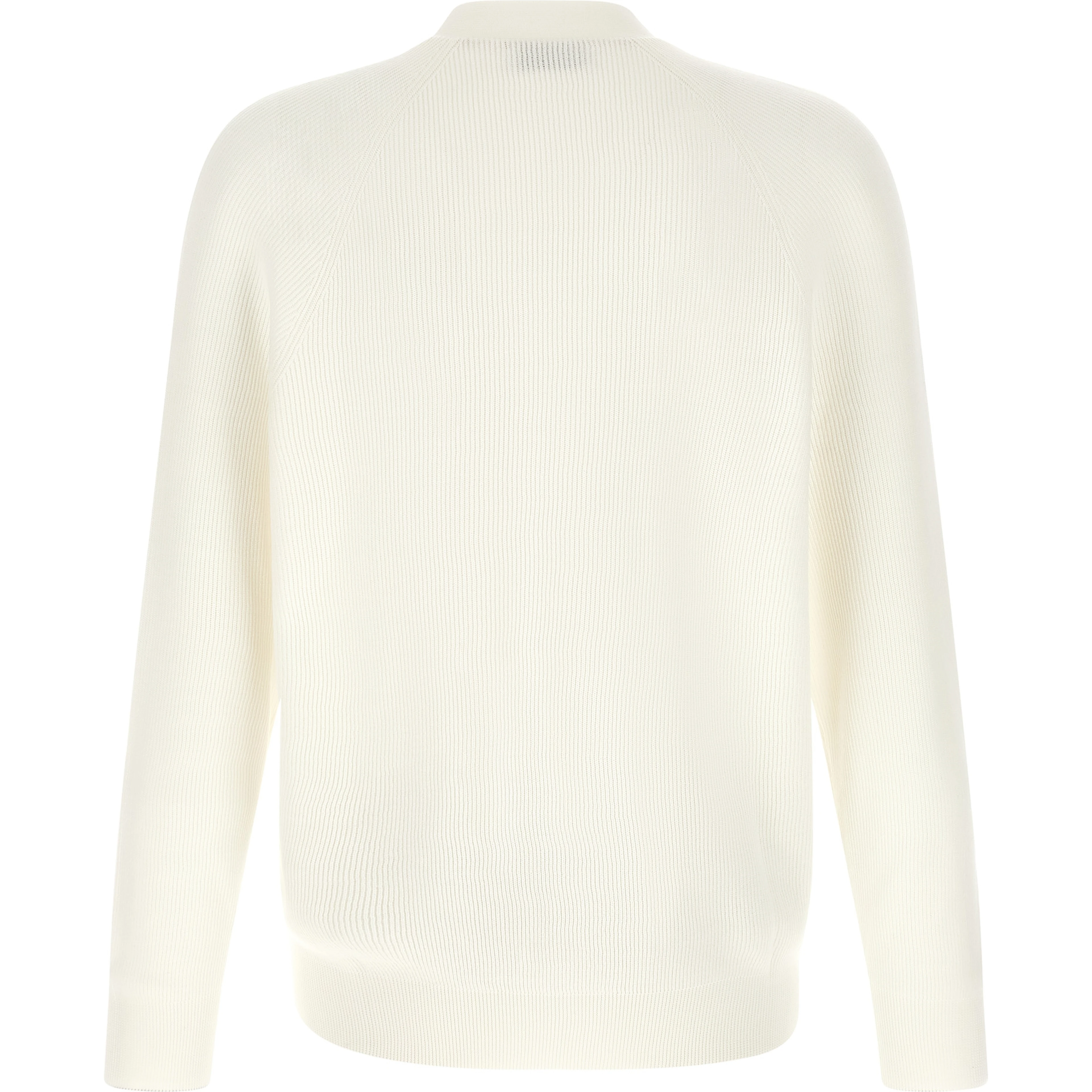 White Cotton Cardigan