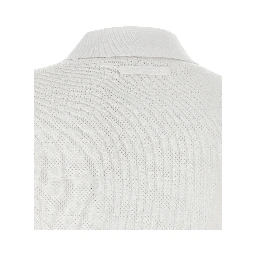 White Viscose Polo Shirt