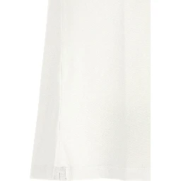 White Polyamide Polo Shirt