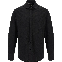 Black Cotton Blouse
