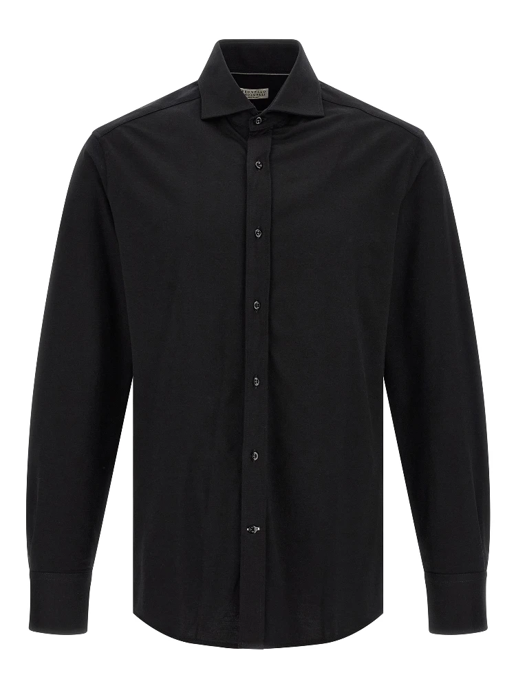 Black Cotton Blouse