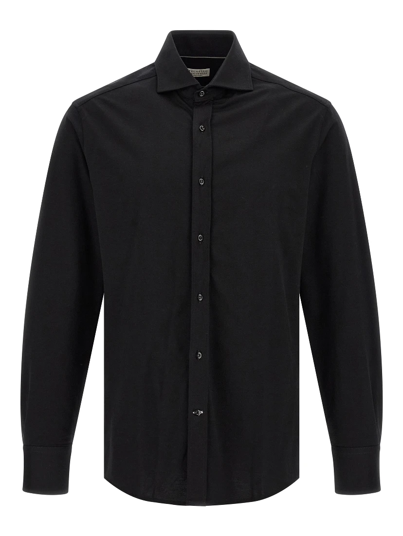 Black Cotton Blouse