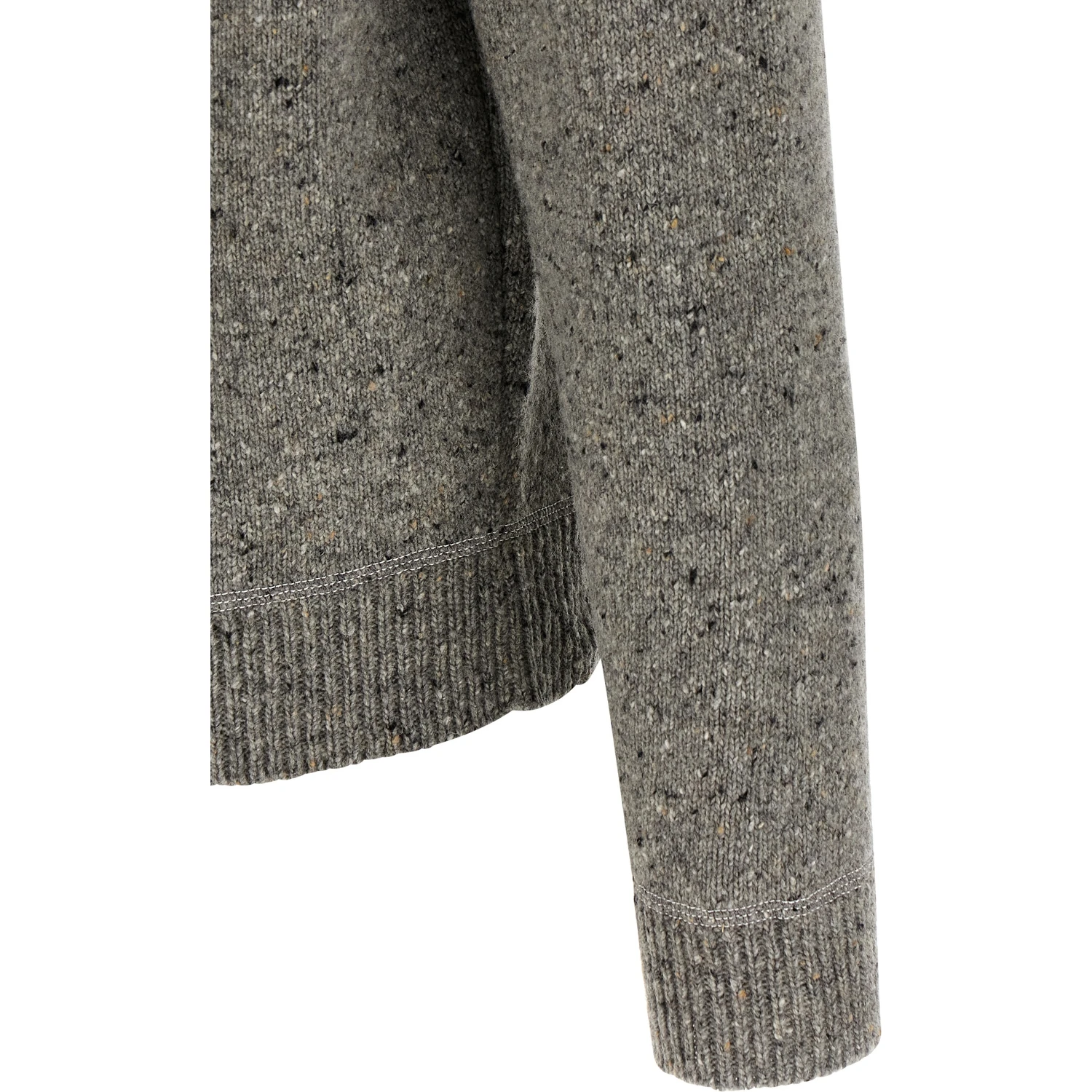 Gray Wool Cardigan