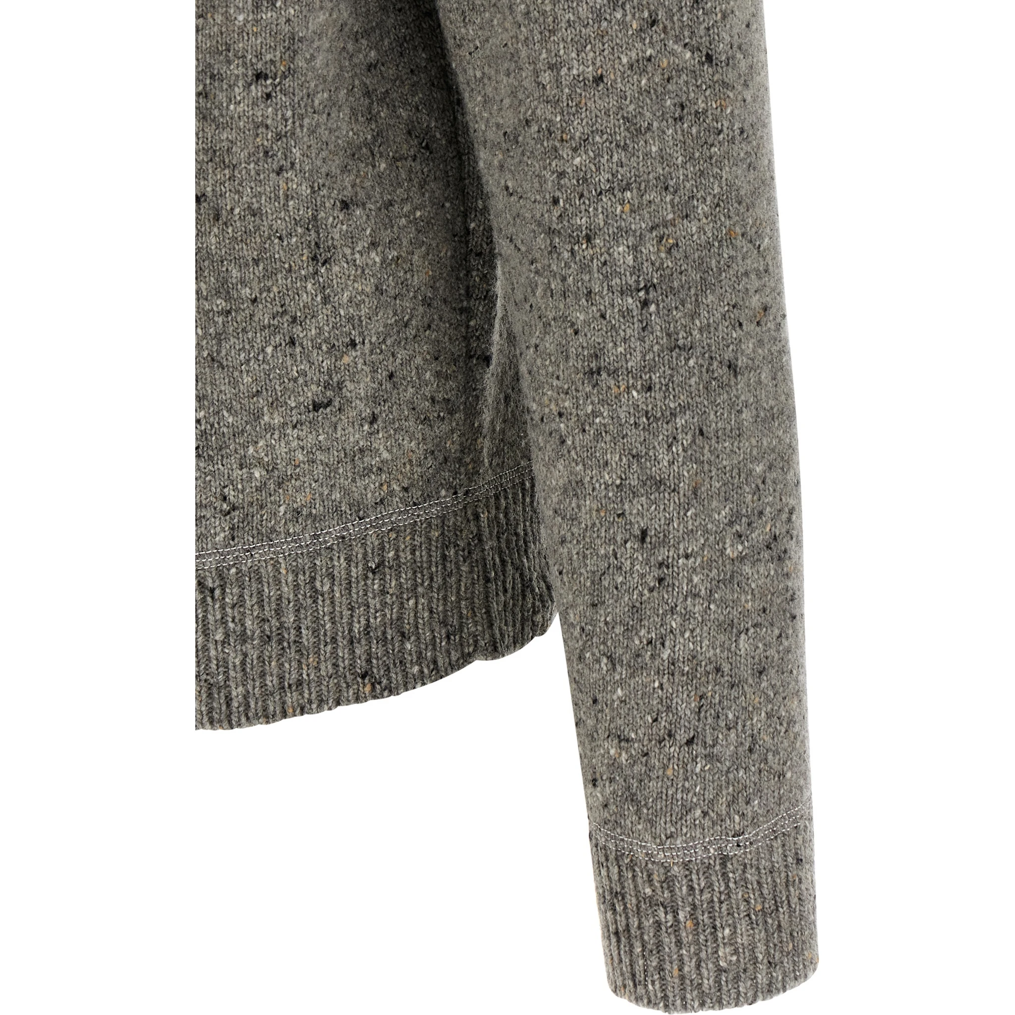 Gray Wool Cardigan