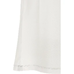White Polyamide T-Shirt