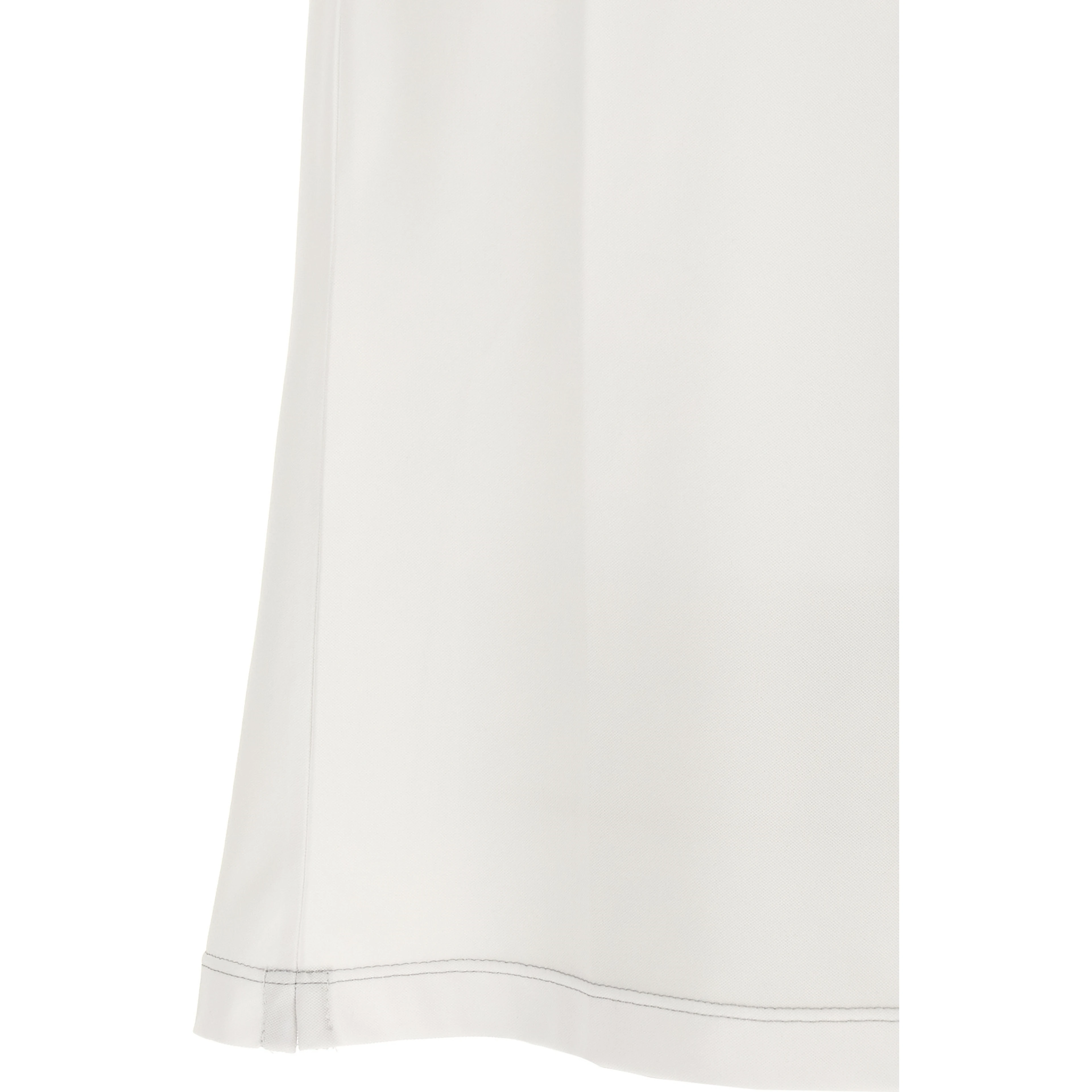 White Polyamide T-Shirt