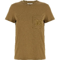 Brown Cotton T-Shirt
