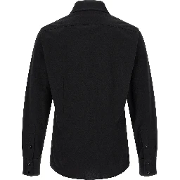 Black Cotton Blouse