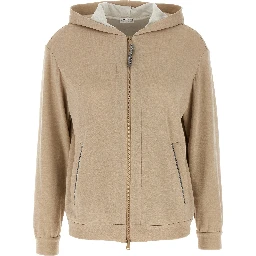 Beige Cotton Cardigan