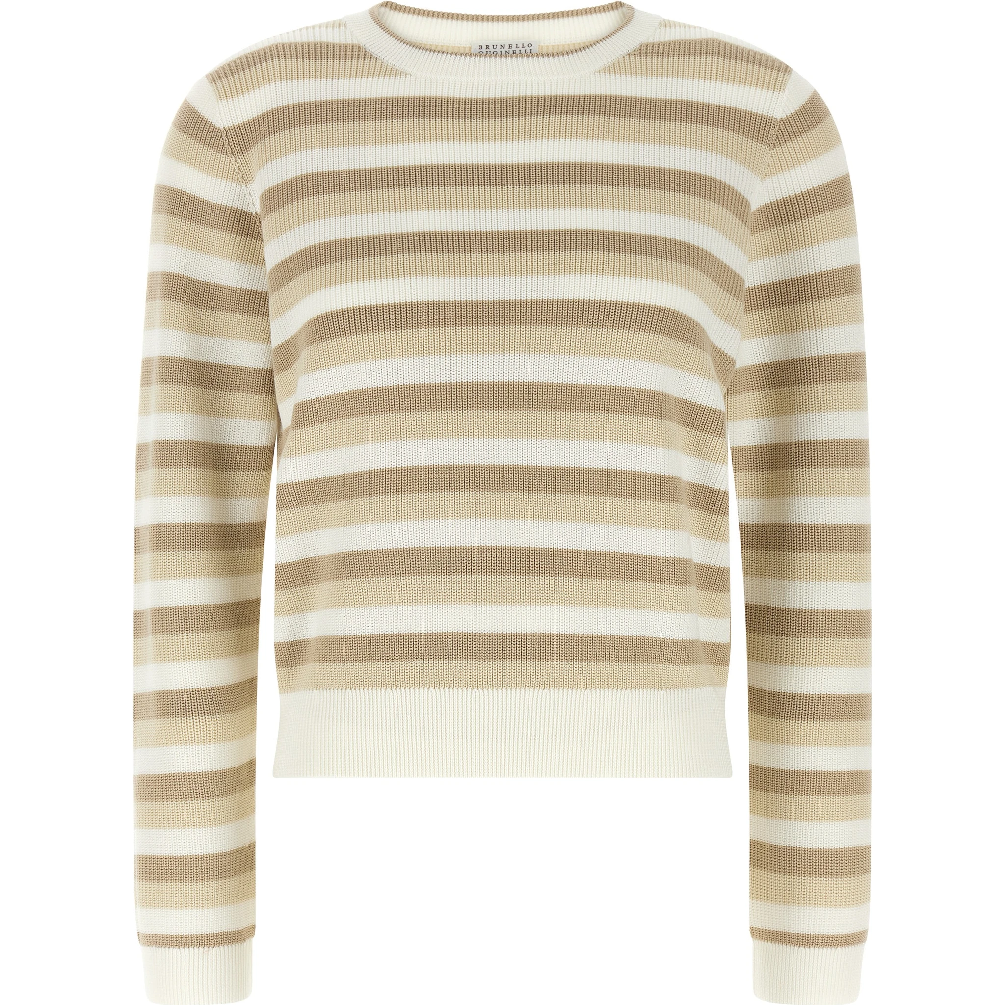Beige Cotton Cardigan
